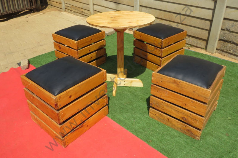 Brown Pallet Furniture 9