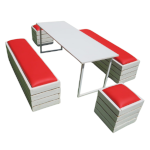 Eight seater children's dining set